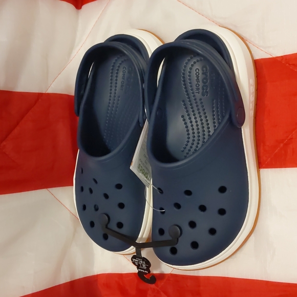 NWT Crocs Crocband Full Force Platform Clog Slip-On Shoes - Picture 4 of 9